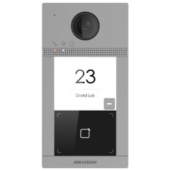 DS-KV8113-WME1(C)/Flush 2 Мп IP вызовная панель IP65, IK08 с Wi-Fi