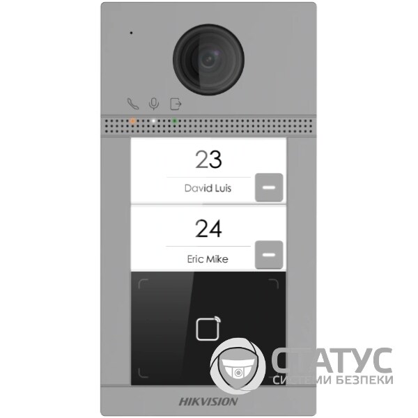 DS-KV8213-WME1(C)/Flush Вызывная панель с Wi-Fi