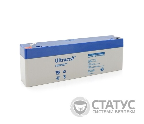 Аккумуляторная батарея Ultracell UL2.4-12 AGM 12V 2,4Ah