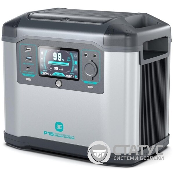 Портативная зарядная электростанция 3E P15 1500 Вт