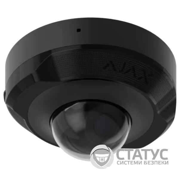 Відеокамера Ajax DomeCam Mini (8EU) ASP black 8МП (4мм)