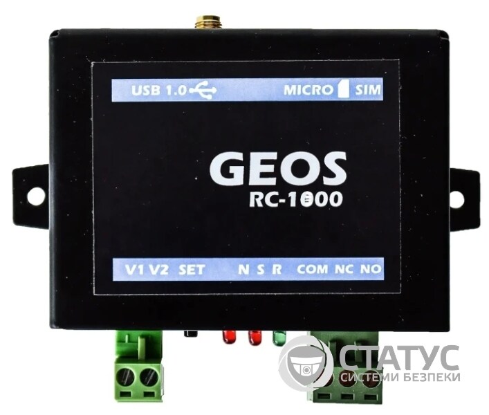 Gsm модуль Geos RC-1000 для управления шлагбаумом