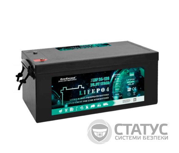 Аккумуляторная батарея EVEREXCEED LiFePO4 24V 100Ah