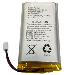 Аккумулятор Ajax Hub, Hub Plus, Hub 2, Rex 3,7V 2000mAh 7.4Wh (XK-953562)