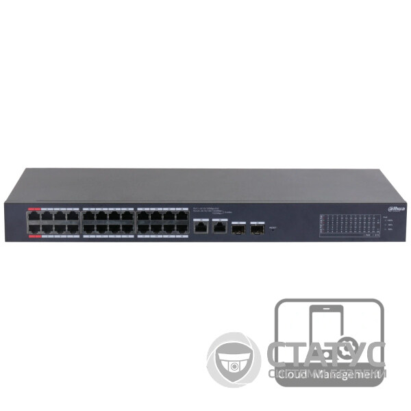 24-портовый управляемый с PoE DH-CS4226-24ET-240