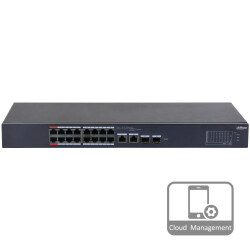 16-портовый управляемый с PoE DH-CS4218-16ET-190