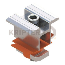 Прижим межмодульный Kripter 30-35-40 мм (t-uni)