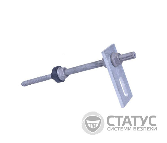 Кронштейн М10х200, в сборе для оцинкованной системы креплений