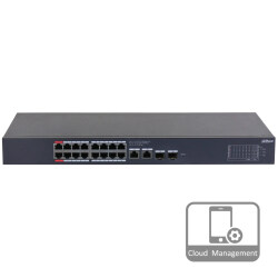Коммутатор 16 портов управляемый Dahua DH-CS4220-16GT-190 PoE