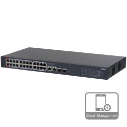 Коммутатор 24 порта управляемый Dahua DH-CS4228-24GT-240 PoE
