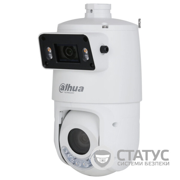 PTZ видеокамера Dahua DH-SDT4E425-4F-GB-A-PV1 4+4МП X-Spans - система (PTZ 25х + панорама 101°)