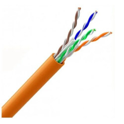 Кабель OK-net System Cable U/UTP-cat.6 24AWG LSOH, 305м