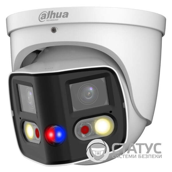 IP видеокамера Dahua DH-IPC-PDW3849-A180-AS-PV 2x4МП (2.8мм) TiOC