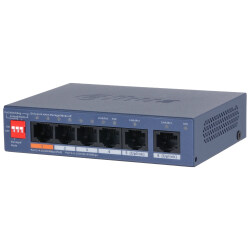 Коммутатор 6 портов управляемый Dahua DH-CS4006-4ET2GT-60 PoE