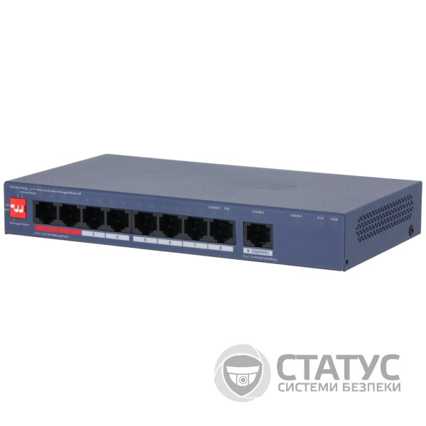 Коммутатор 8 портов управляемый Dahua DH-CS4009-8ET1GT-110